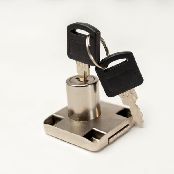 Zamek z kluczem do tablicy manipulacyjnej