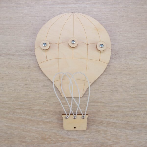 Balon do nauki zapinania do tablicy manipulacyjnej sensorycznej - obrazek 2