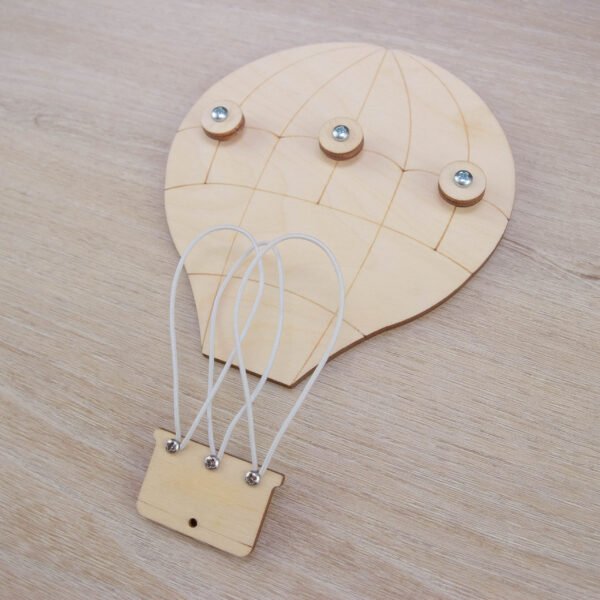 Balon do nauki zapinania do tablicy manipulacyjnej sensorycznej