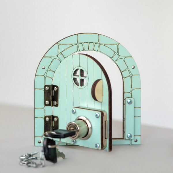 Drzwi Standard Turkusowe do tablicy manipulacyjnej sensorycznej