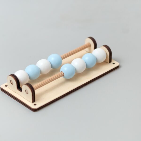 Liczydło niebieskie do tablicy manipulacyjnej sensorycznej