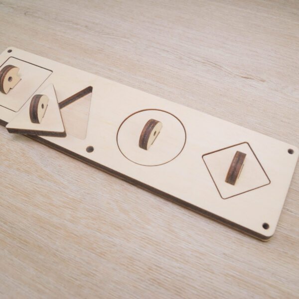 Układanka do tablicy manipulacyjnej sensorycznej