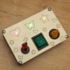Włącznik światła "Kształty" do tablicy manipulacyjnej sensorycznej - obrazek 3