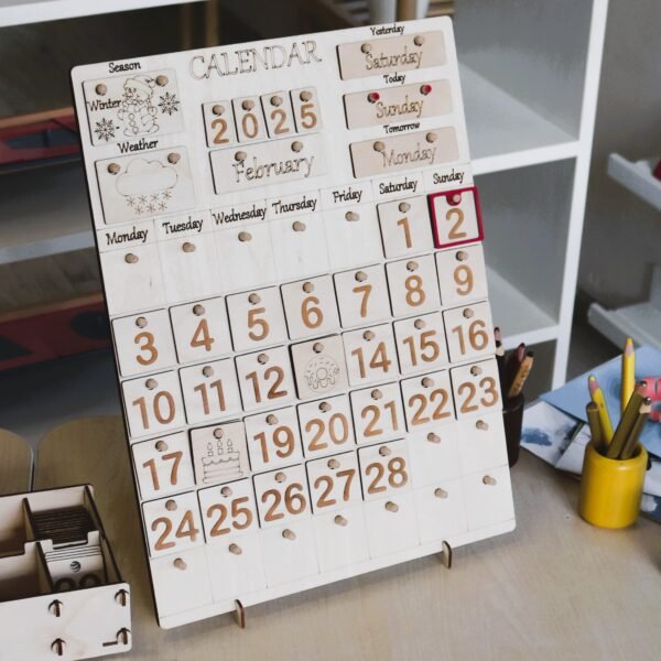 Kalendarz Montessori - obrazek 5