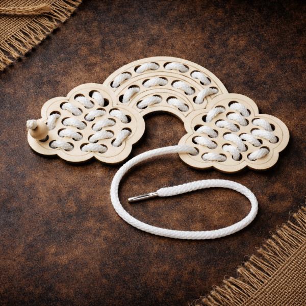 Drewniana przeplatanka Tęcza