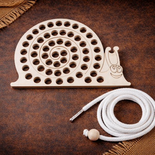 Drewniana przeplatanka Ślimak