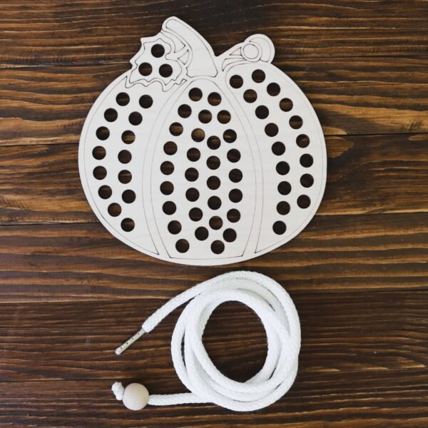 Drewniana przeplatanka Dynia