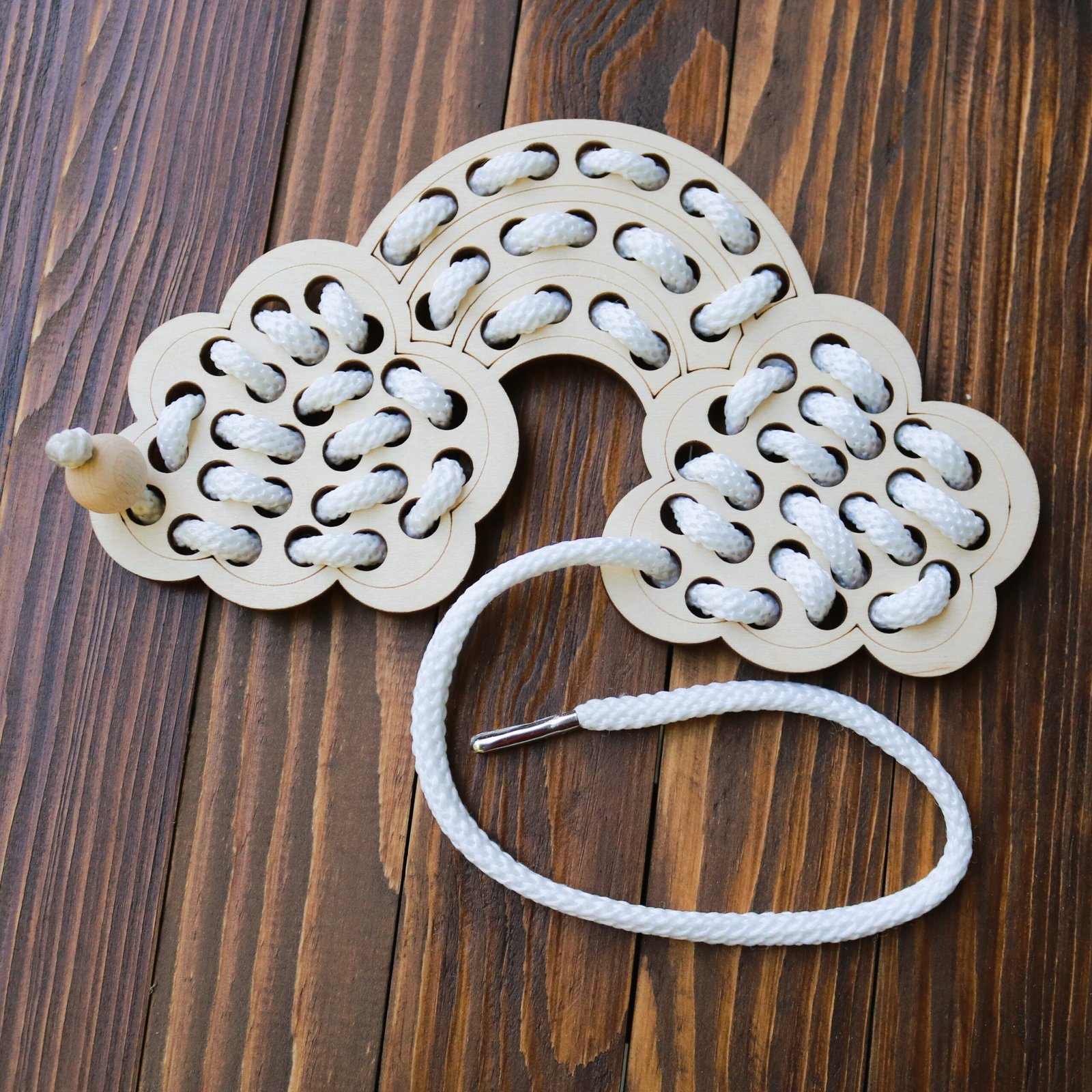 Drewniana przeplatanka Słonecznik - obrazek 5