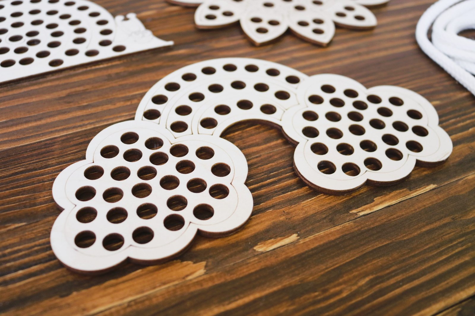 Drewniana przeplatanka Tęcza - obrazek 4